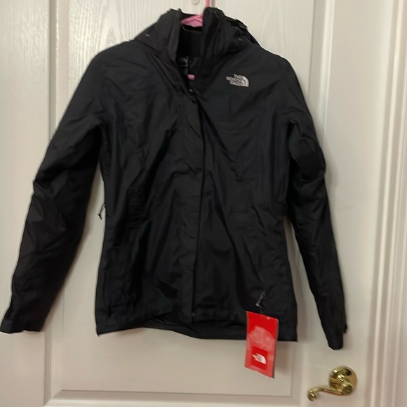 The North Face Jackets & Blazers - NWT The North Face Women’s Hooded Jacket/Coat Evolve Triclimate Size S In Black